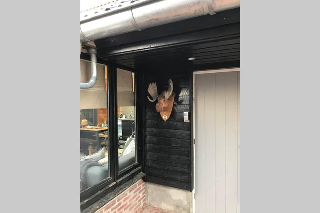Uniek Houten Huis Nabij Bos En Plassen Hollandsche Rading Exteriör bild